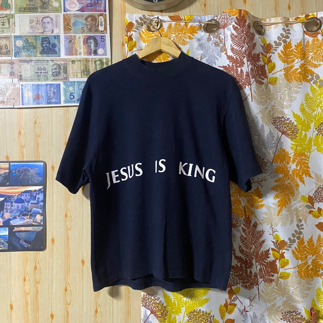 Jesus is King Tee, Men's Fashion, Tops & Sets, Tshirts & Polo Shirts on ...
