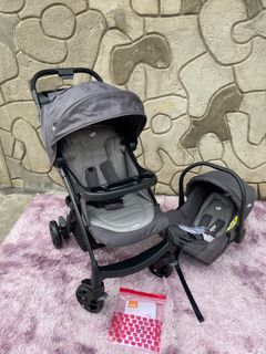 Joie Muze LX Stroller with Juva Carseat carrier