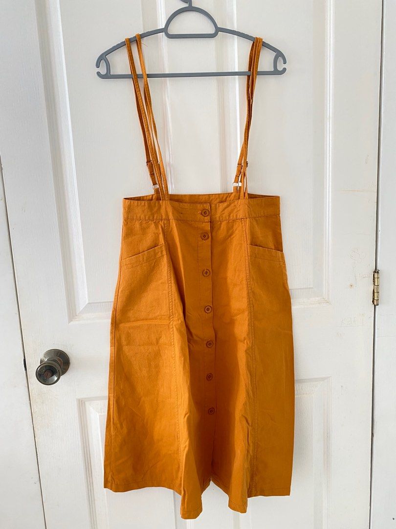 Jumper Skirt Japan premium Mustard Women s Fashion Bottoms