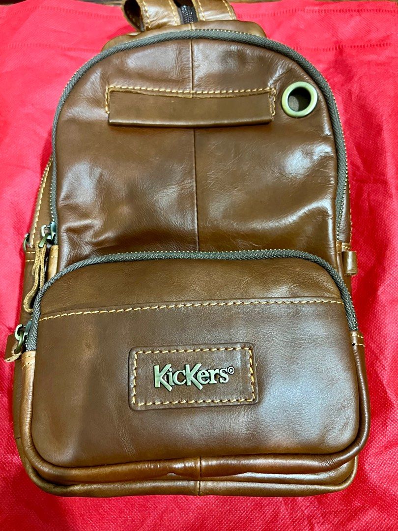 Kickers leather bag online