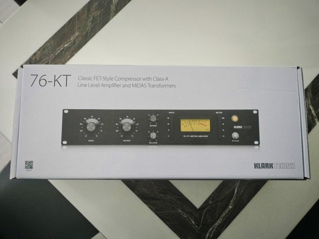 Klark Teknik 76-KT Classic FET-Style Compressor, Audio, Other Audio ...
