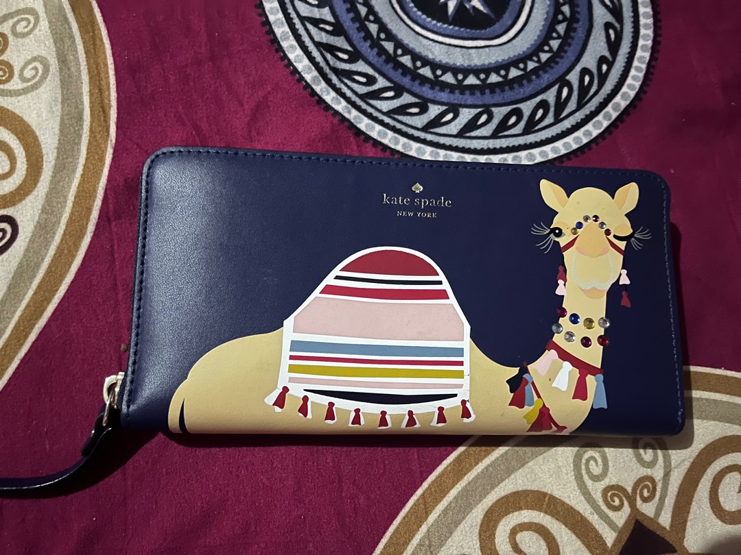 Kate spade camel wallet online