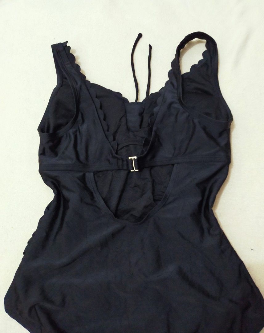 (L) KONA SOL TUMMY CONTROL GROMMET ONE PIECE SWIMSUIT, Women's Fashion