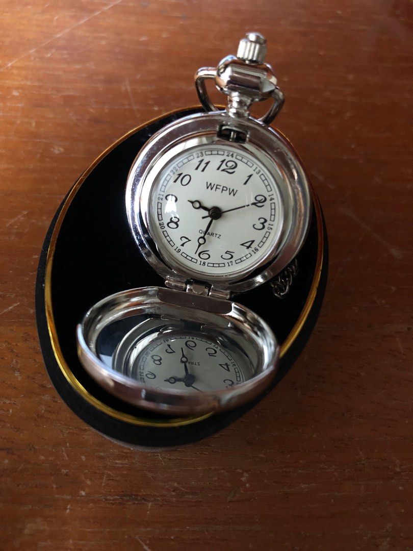 Wfpw quartz pocket best sale watch