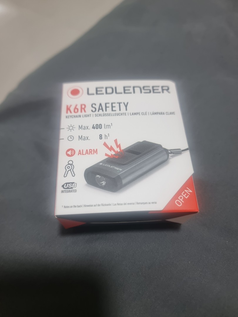 Ledlenser compact K6R Safety keychain light