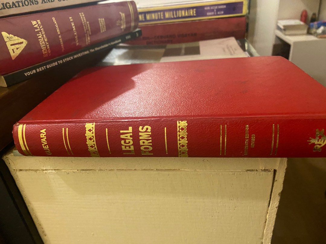 Legal forms by guevara, Hobbies & Toys, Books & Magazines, Textbooks on