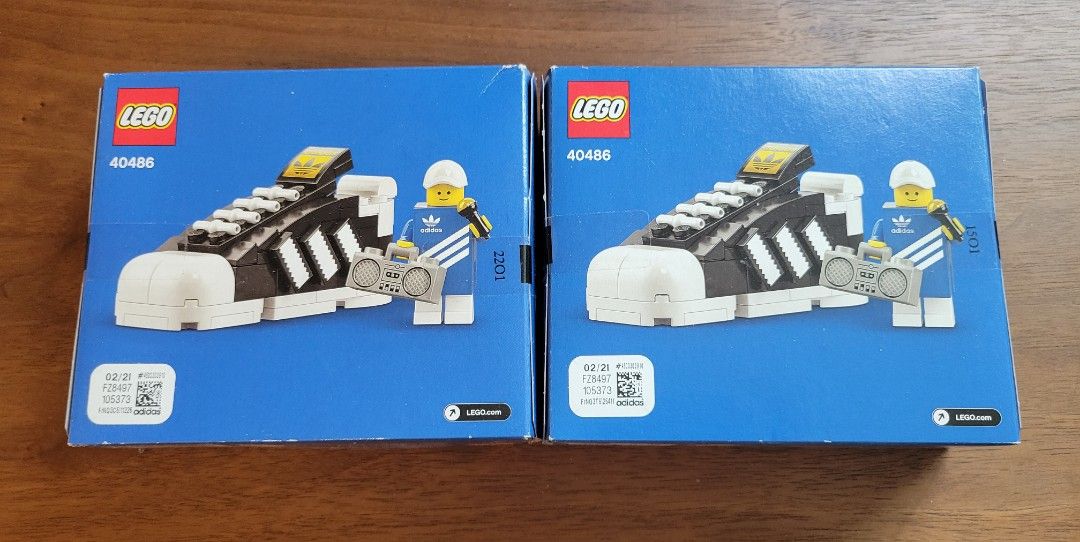 LEGO 40486 Mini Adidas Originals Superstar，Exclusive Building Set