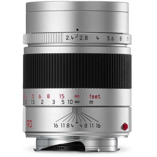 LEICA 11685 90MM F2.4 SUMMARIT-M , SILVERA ANODIZED FINISH, Photography ...