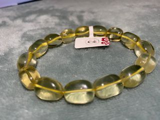 Lemon Citrine Crystal Bracelet