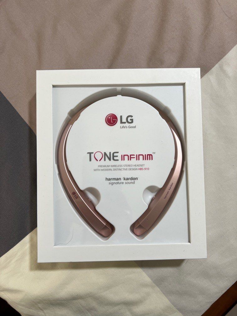 LG Tone Infinim HBS 910 (wireless), Audio, Earphones on Carousell