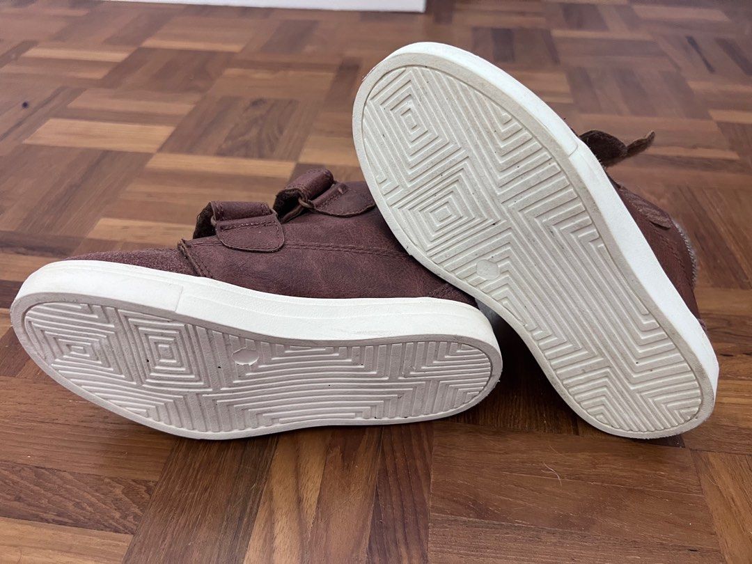 Warm high top sneakers sales
