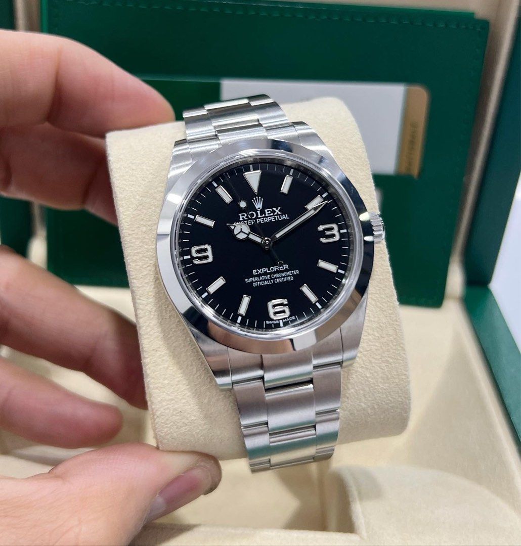 Rolex explorer sales 2 39mm