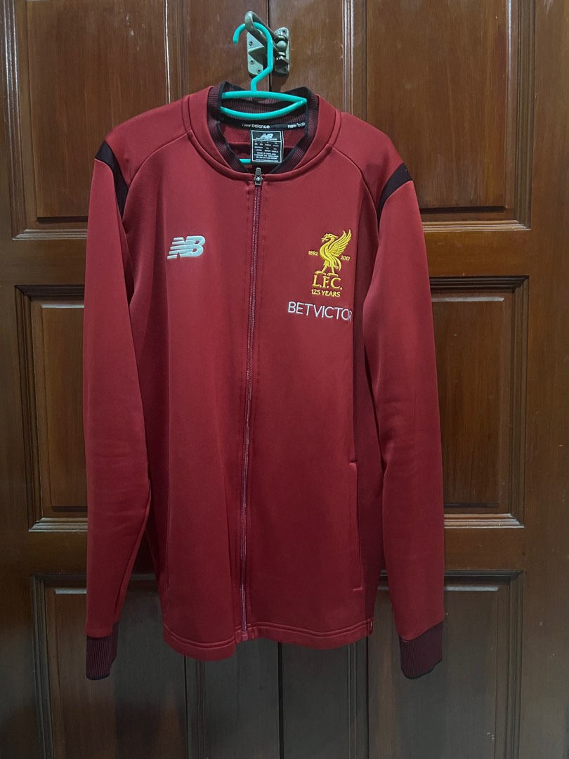 Liverpool fc walk out jacket clearance