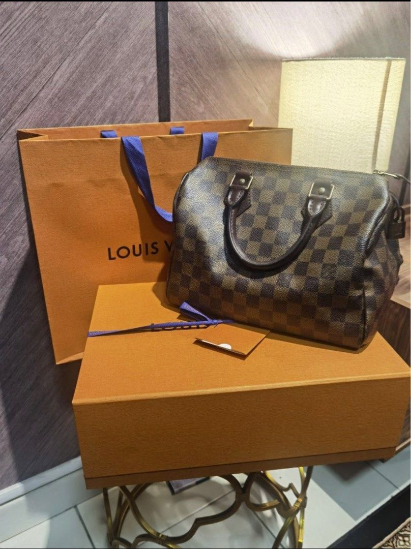 Speedy 25 damier 2025 ebene