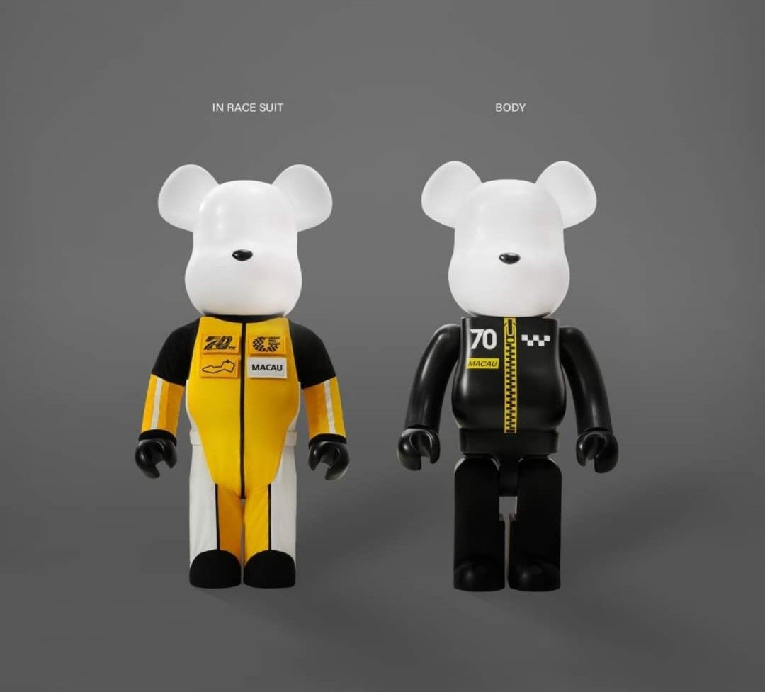 Medicom Toy Bearbrick Be@rbrick Macau Grand Prix X Bearbrick