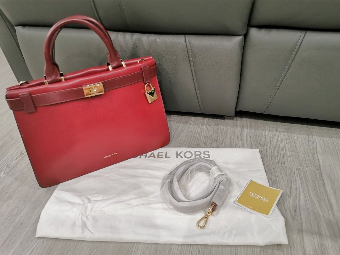 Burgundy michael new arrivals kors purse