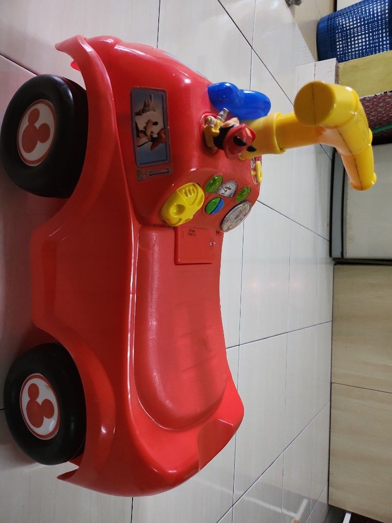 Mickey fire truck ride on online