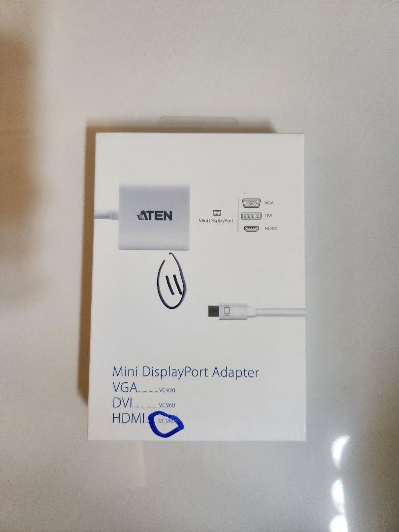Mini DisplayPort to VGA Adapter - VC920, ATEN Video Converters