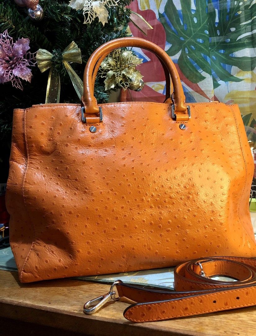 Mk ostrich bag best sale