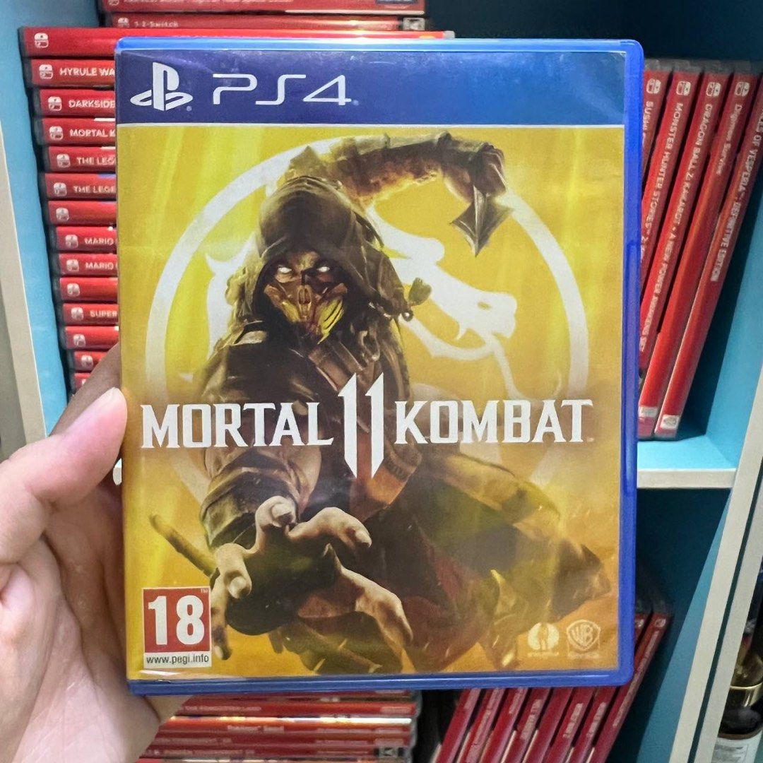 Mortal kombat store 11 used ps4