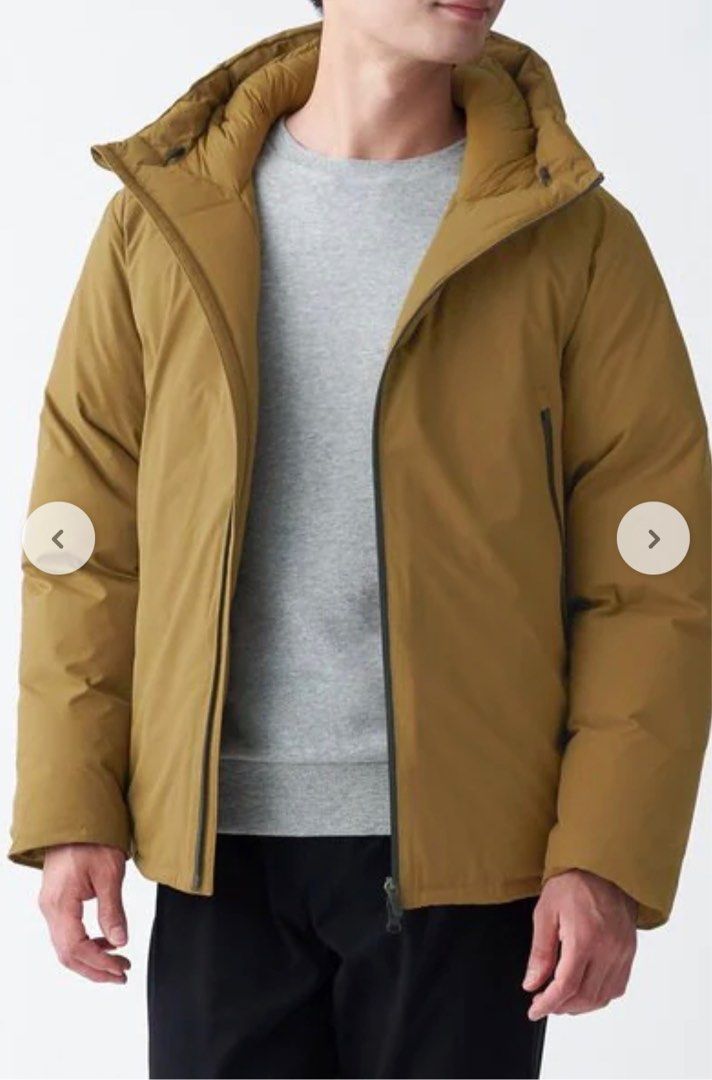 Muji Hooded Down Winter Puffer Jacket RTP 269 SGD Men s Fashion Coats Jackets and Outerwear on Carousell