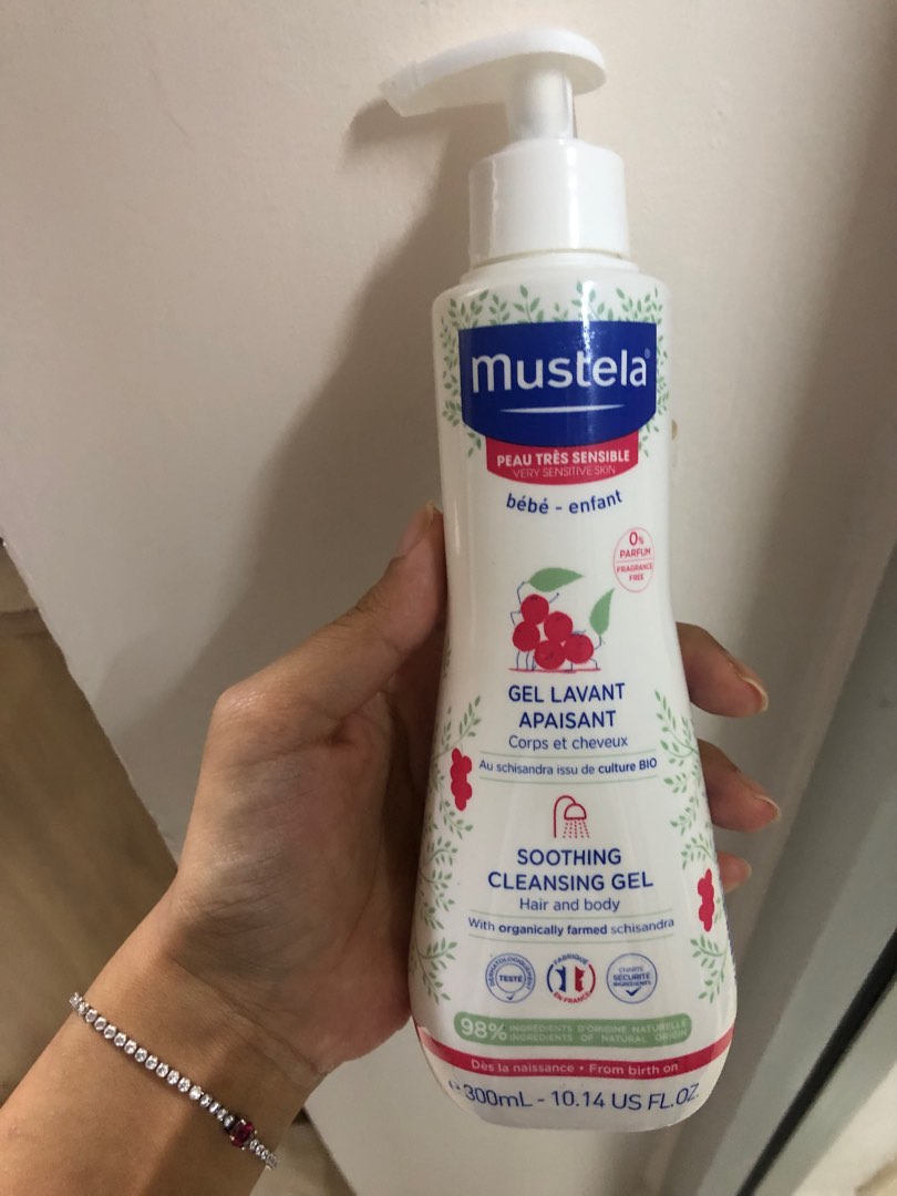 Mustela soothing deals cleansing gel