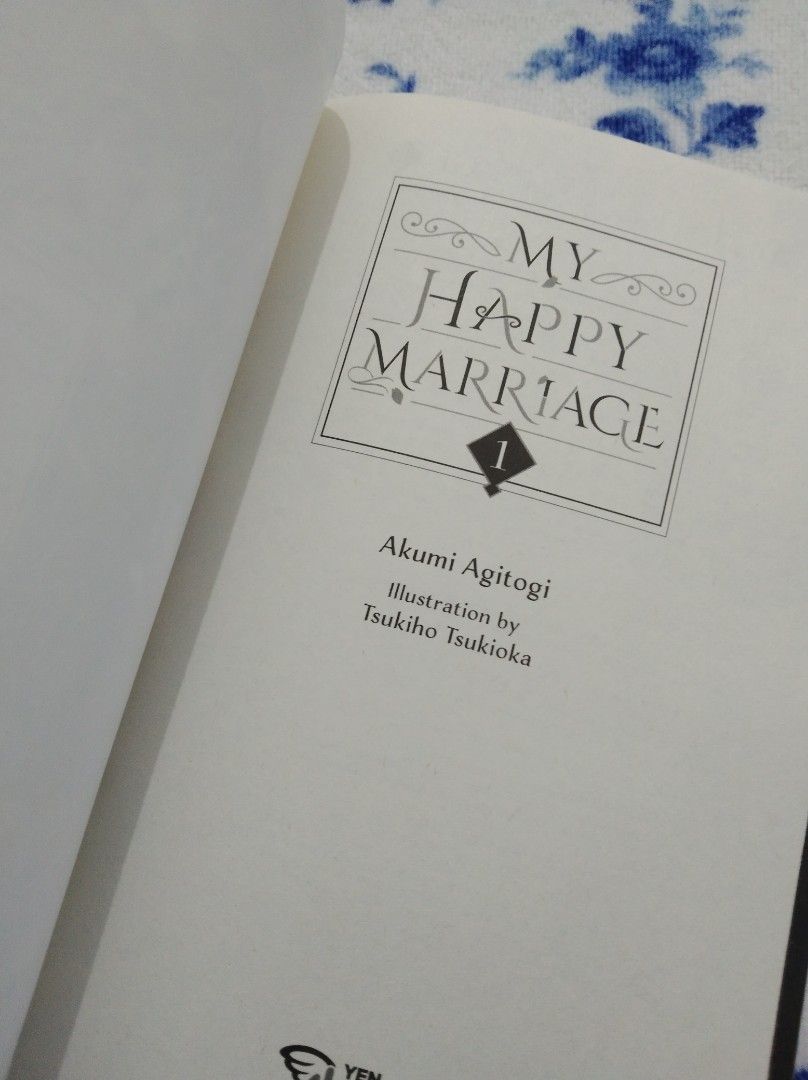 My Happy Marriage Light Novel 1, Hobbies & Toys, Books