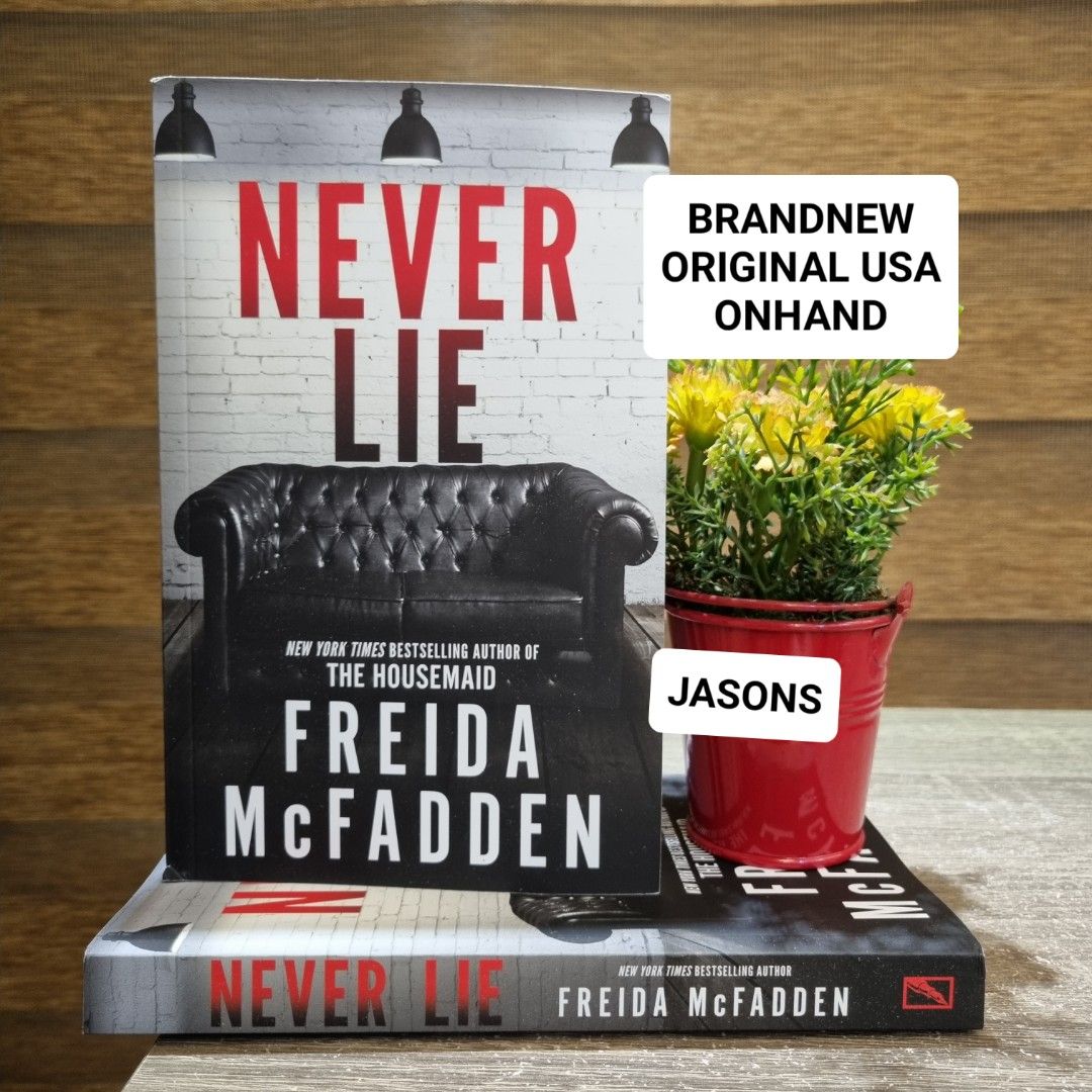 Never Lie BY Freida McFadden, Hobbies & Toys, Books & Magazines, Fiction & NonFiction on Carousell