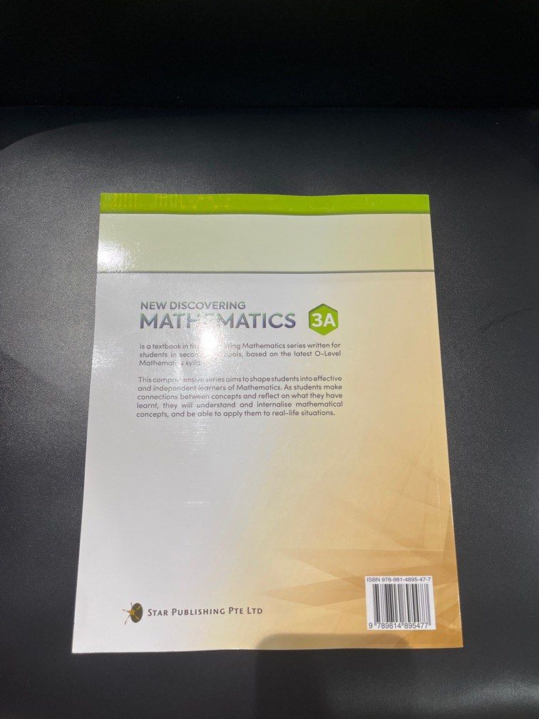 New discovering Mathematics 3A Express, Hobbies & Toys, Books ...