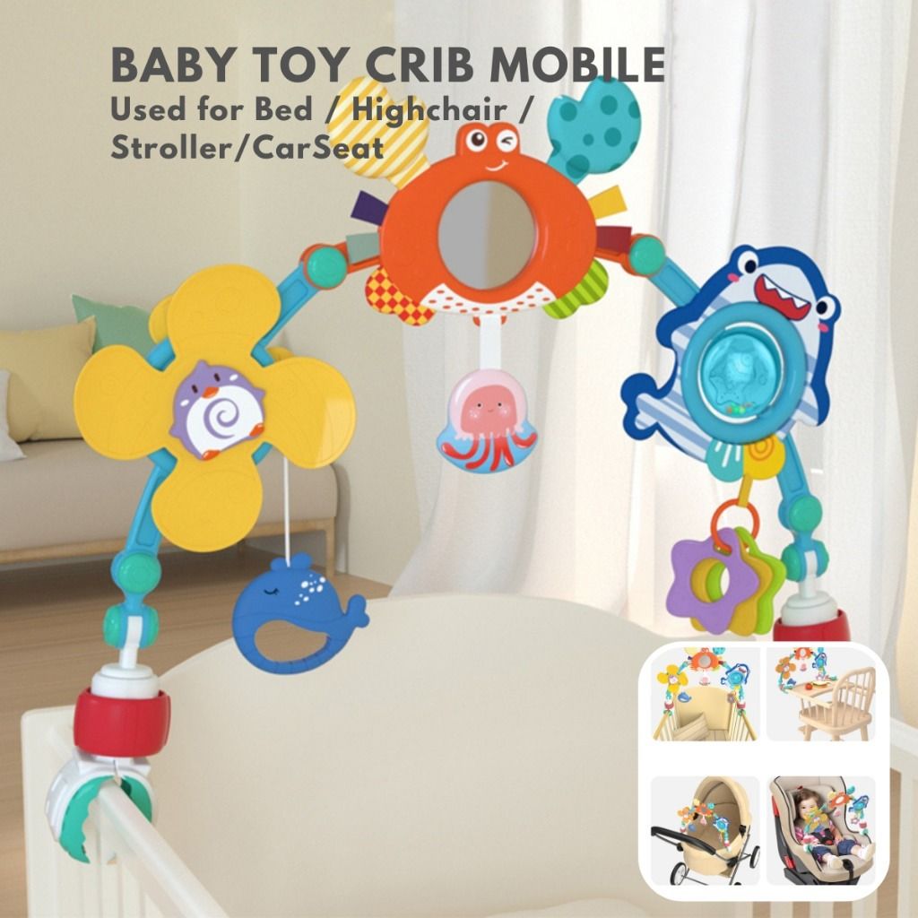 Baby mobile best sale chair