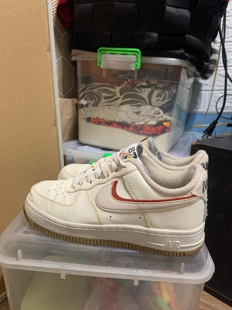 double swoosh nike af1