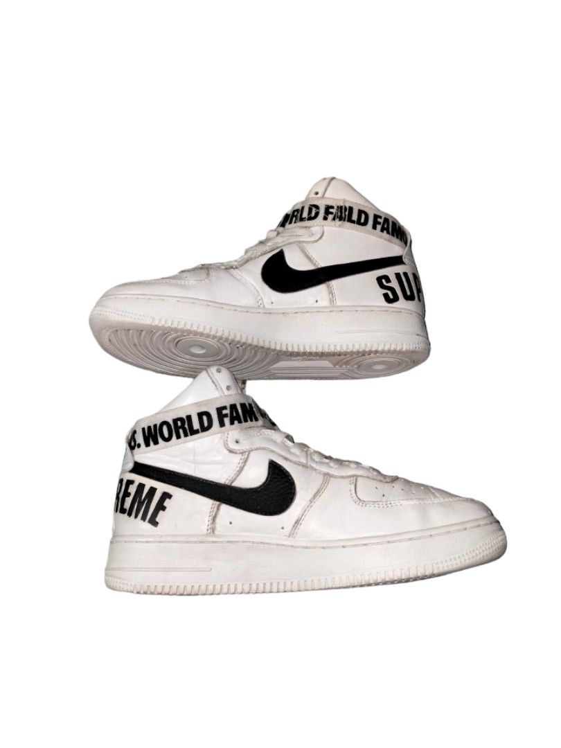 AIR FORCE LOW White NIKE AF1 x SUPREME size