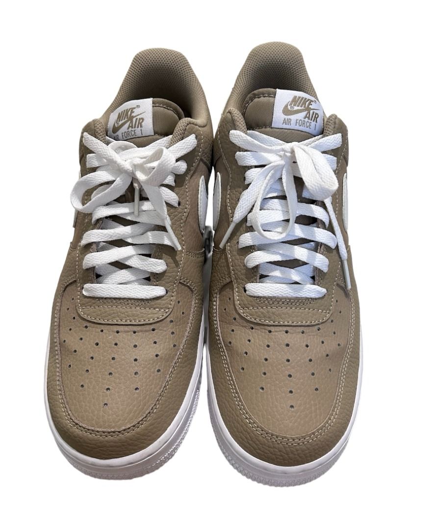 Nike air force outlet 1 khaki suede