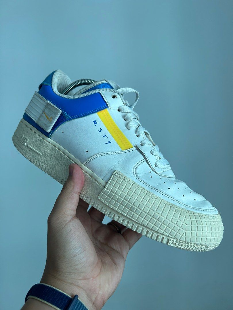 Nike Air Force 1 Low Type Photo Blue Men s Fashion Footwear