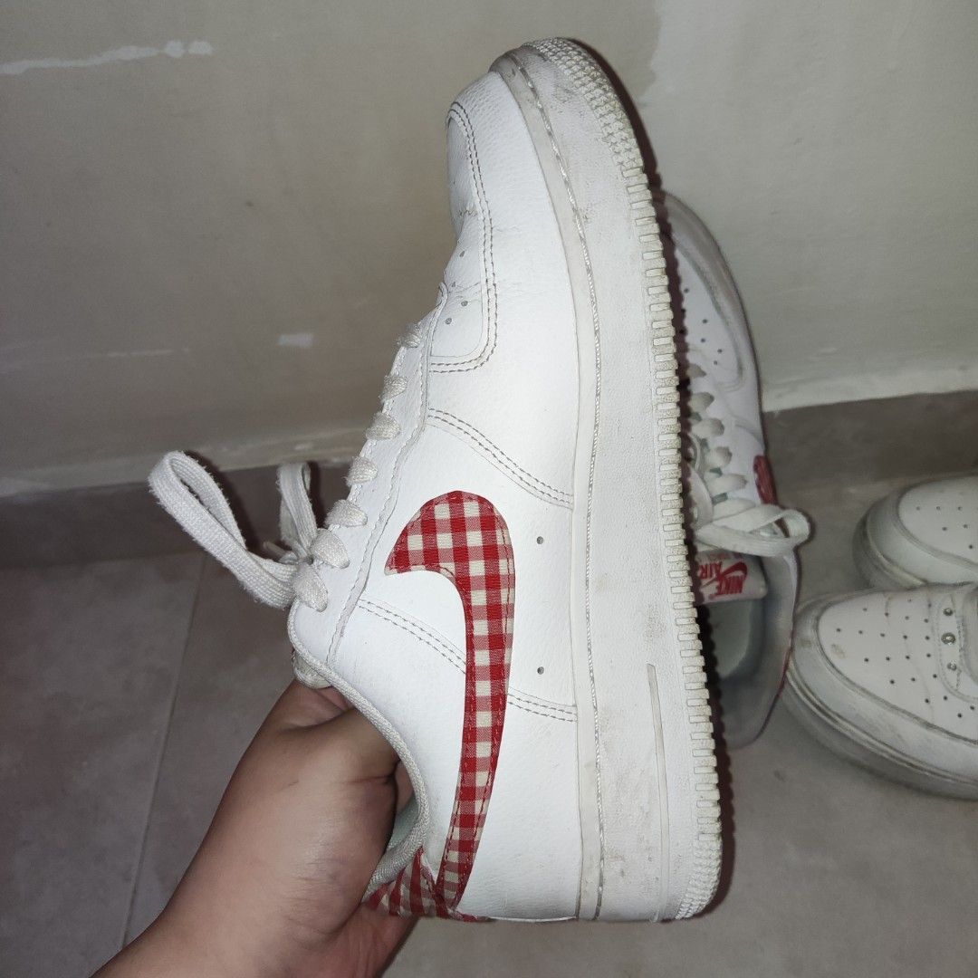 Gingham nike air force hot sale