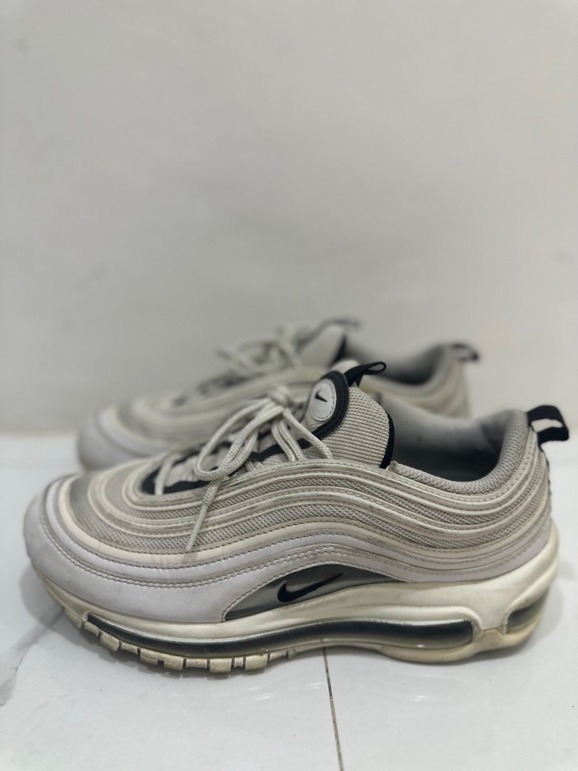 Nike Airmax 97 White Black Silver Women s Fashion Footwear