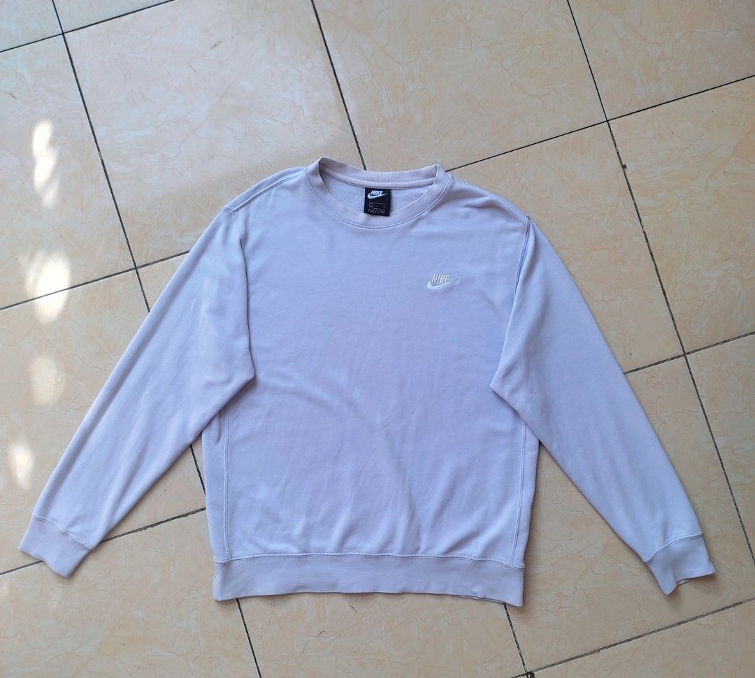 Nike club sweatshirt lilac shop