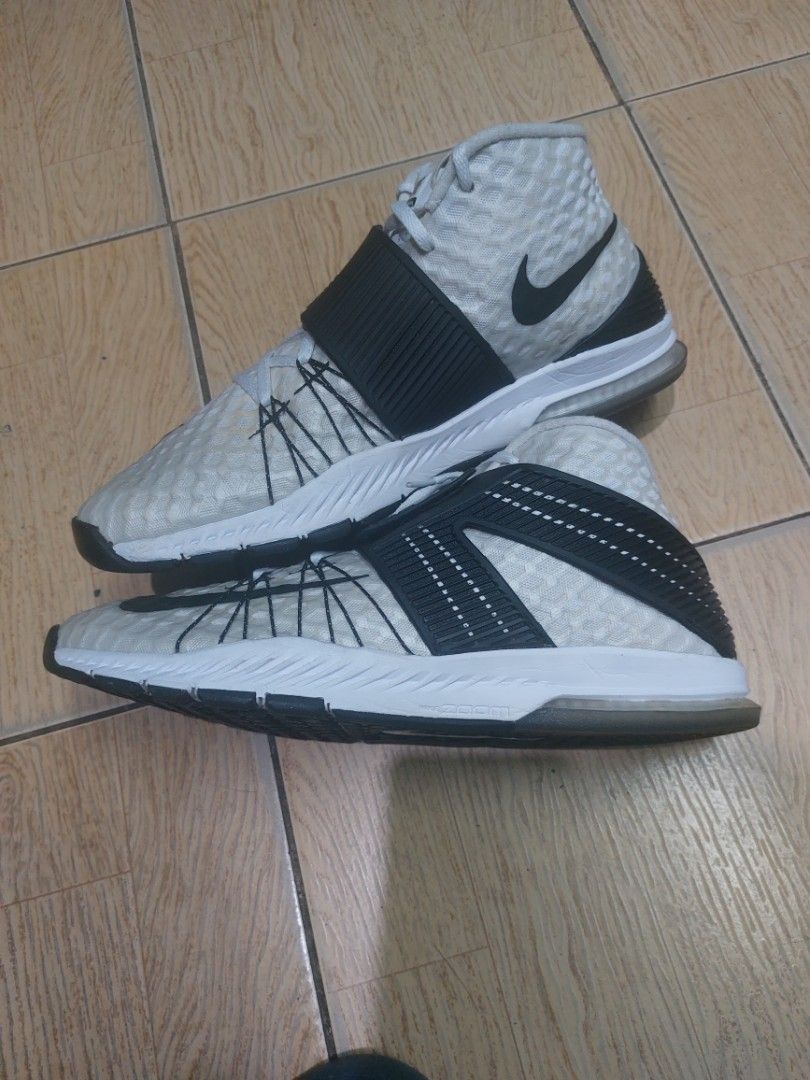 Nike Zoom Train Toranada Athletic Shoes White Black 10.5 US M