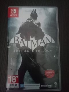 NEW AND SEALED Nintendo Switch DC Game Batman Arkham Trilogy, Video Gaming,  Video Games, Nintendo on Carousell