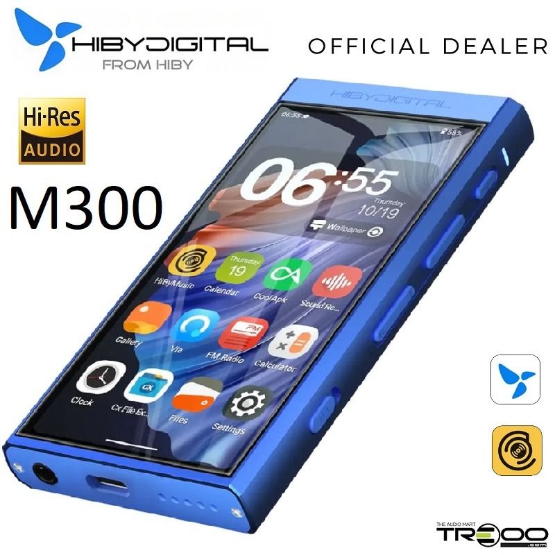 Hiby M300 デジタルオーディオプレーヤー 未使用に近い。（HiBy