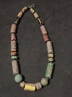 Old african trade beads. 18 inch