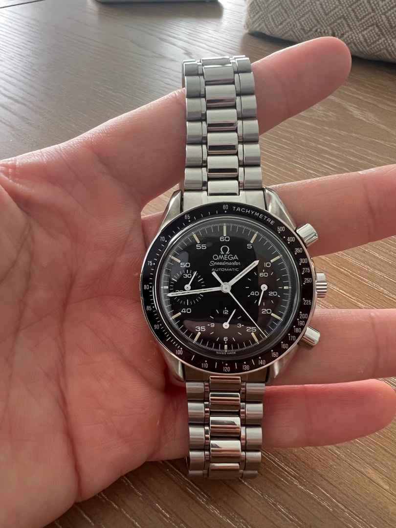 Omega Speedmaster Reduced 3510.50.00 strong patina