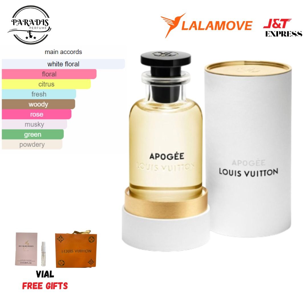 ORIGINAL AUTHENTIC LOUIS VUITTON APOGEE EDP 100ML