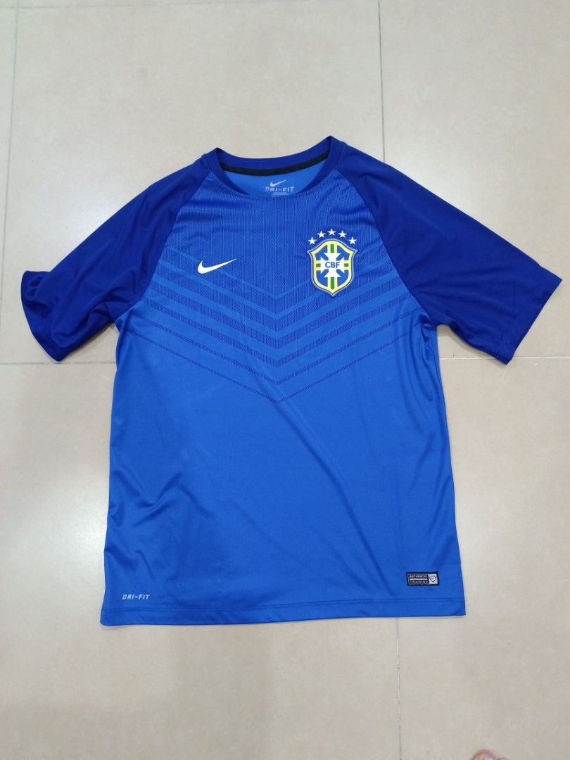 2014-15 Brazil Nike Training Shirt (Blue)