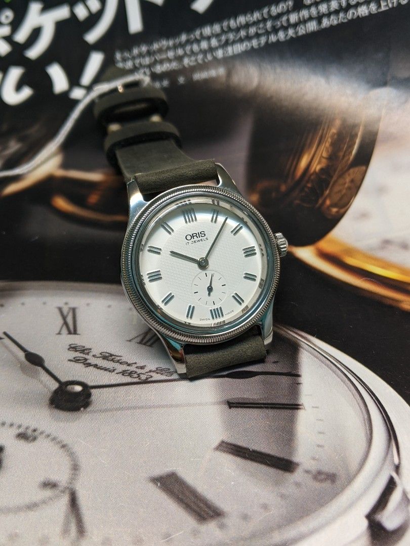 Oris hand winding watch hot sale