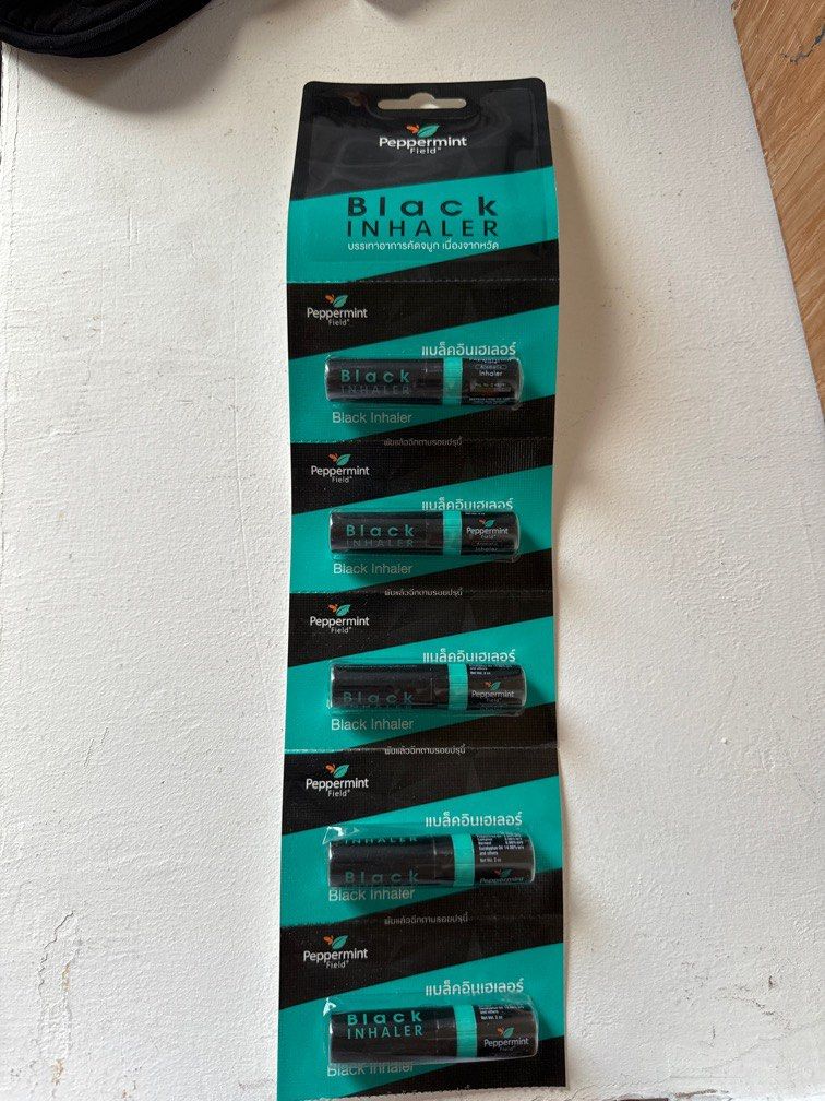 Peppermint Field Black Inhaler, Everything Else, Others on Carousell
