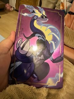 Pokemon Violet with steelbook