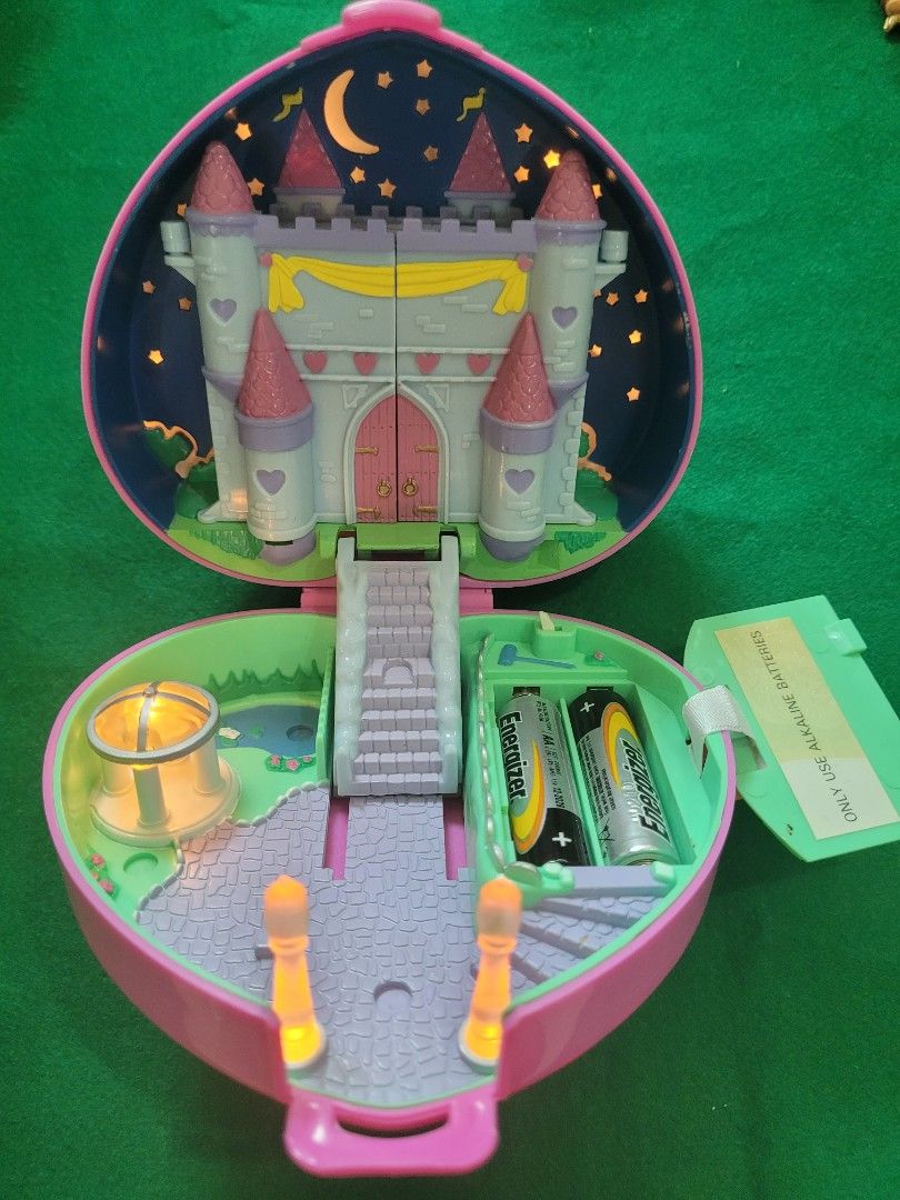 Polly Pocket – Starlight Castle (1992, Bluebird) – Compact Cœur Vintage - Jeux & Jouets