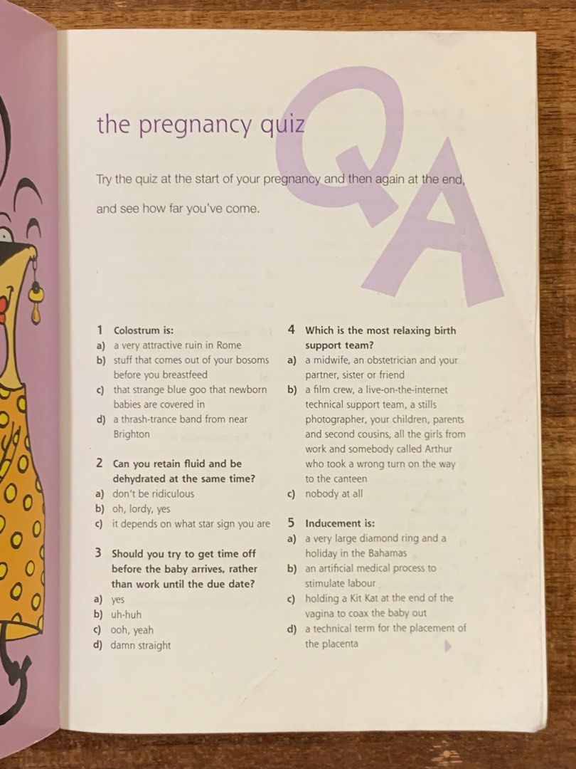Strange pregnancy discount book