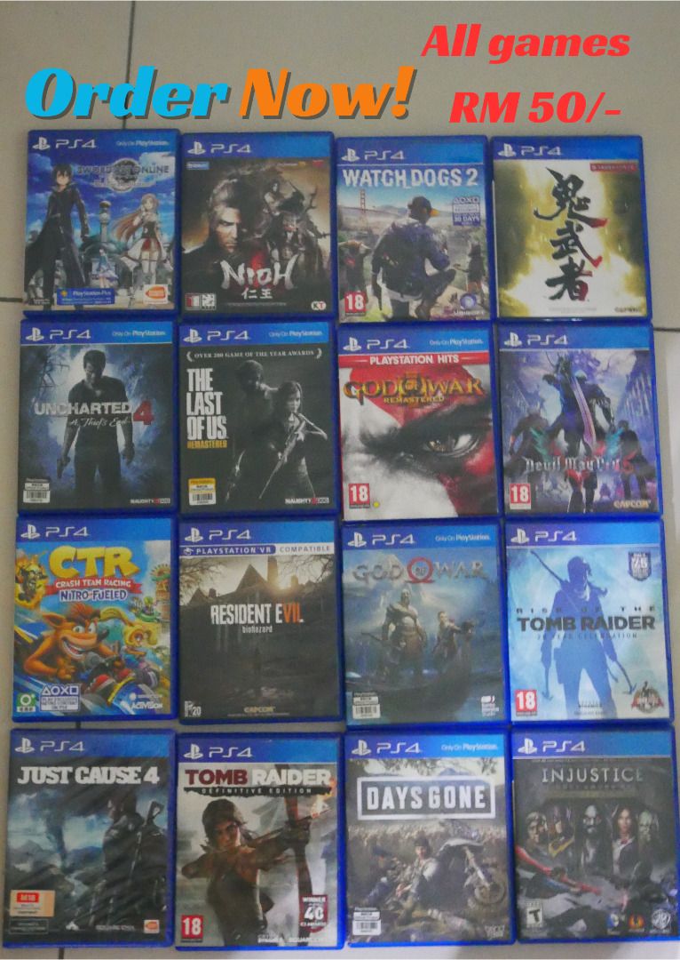 Used 2025 pa4 games